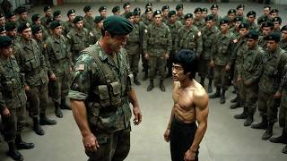 Bruce Lee at military base: Green Beret 6'4 PROVE it works — 13 seconds, requested training.