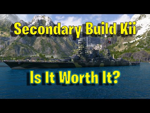 Is Secondary Build Kii Worth it in World of Warships Legends?