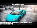 Lamborghini Huracan Performante Sound Mod v2 for GTA San Andreas video 1