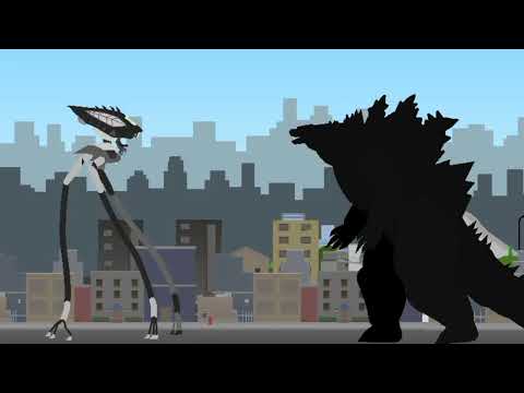 Tripod Vs Godzilla | Stick Nodes