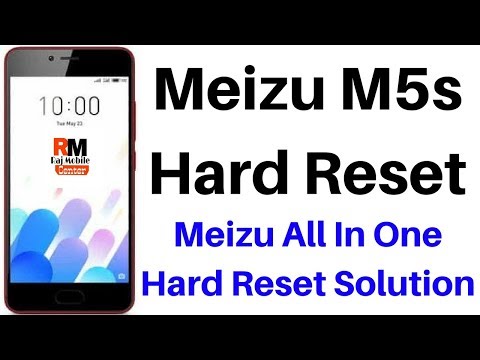 Meizu M5s Hard Reset/Pattern Lock Reset Key New Method