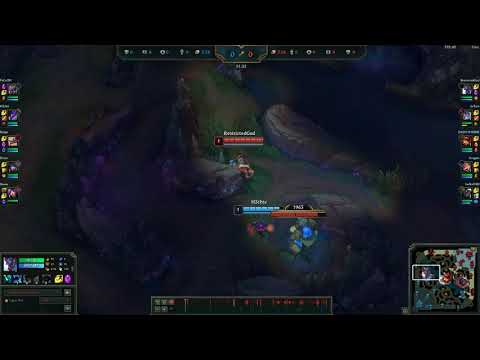 Trundle Top lvl 1 Invade vs Khazix Nasus