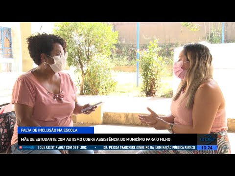 Mãe de estudante com autismo cobra assistência do município para o filho 11 08 2022