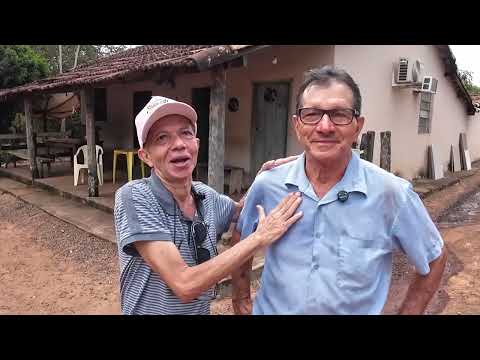 JP conversa com o pioneiro do Serra Verde Zé do Bulicho um amor  de pessoa na GO 194 em Baliza GO
