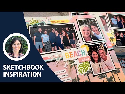 How to Scrapbook Dark Photos With Bright Paper
