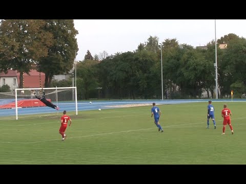 Gol Rafała Komorowskiego z meczu KP Gryf Tczew - Lisovia Lisewo (24 września 2022 )