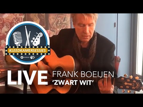 Kleedkamersessie Frank Boeijen - 'Zwart Wit'