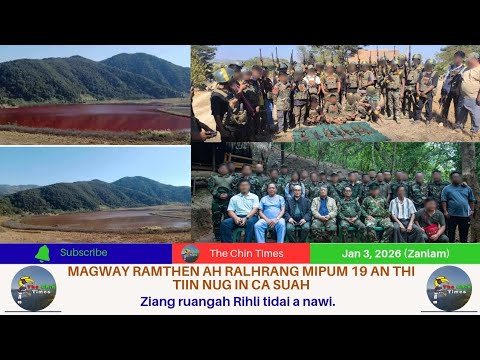 Jan 3 Zan: Magway ah SSPC 19 an thi. Ziangruangah Rihli tidai a nawk?