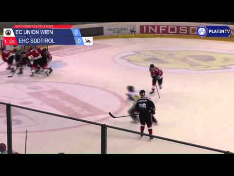 Highlight - EC Union Wien / EHC Südtirol am 08.12.2015 20:43
