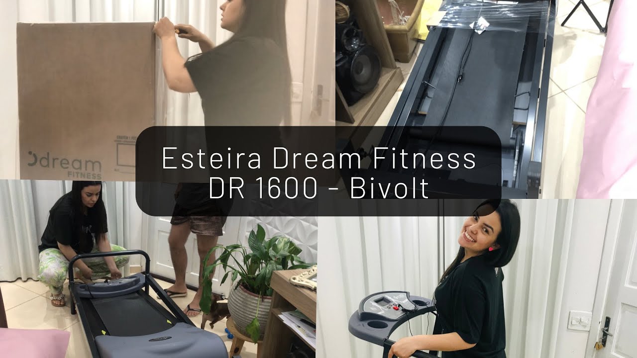 Watch Now UNBOXING | ESTEIRA DREAM FITNESS DR 1600 - BIVOLT UNBOXING | ESTEIRA DREAM FITNESS DR 1600 - BIVOLT