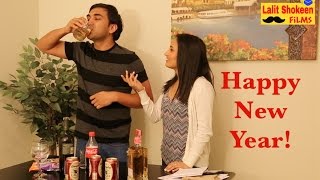 Happy New Year Desi Style - | Lalit Shokeen Comedy |