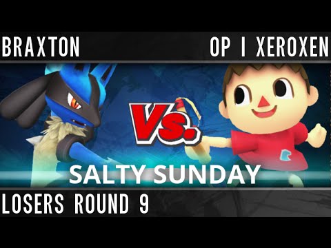 Salty Sunday @ eBash 46 (WiiU) - Braxton VS OP | XeroXen - Losers Round 9