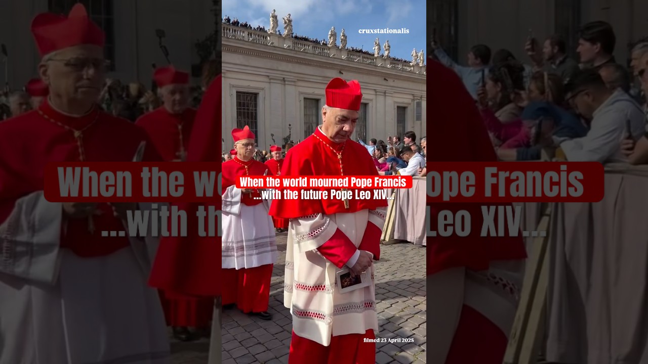 One year later: When the future Pope Leo XIV mourned the loss of Pope Francis