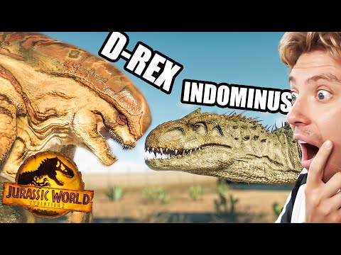 Modified D-Rex vs Dinosaurs with MAX STRENGTH