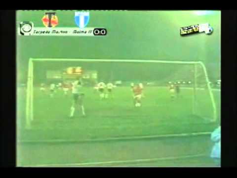 1988 October 5 Torpedo Moscow USSR 2 Malmo Sweden 1  UEFA Cup Last goal missing