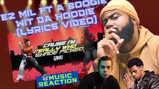 Tekken Vibe! | Ez Mil ft. A Boogie Wit da Hoodie - Up Down (Remix) [ Lyric Video ] | BEST REACTION!