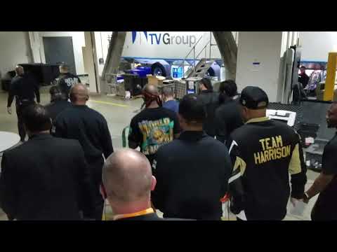 ROBBERY? TONY HARRISON ESCORTED WITH HEAVY SECURITY AFTER CONTROVERSIAL CHARLO WIN!