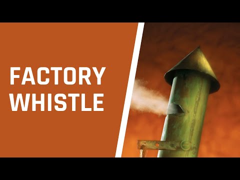 Factory Whistle Sound Effect