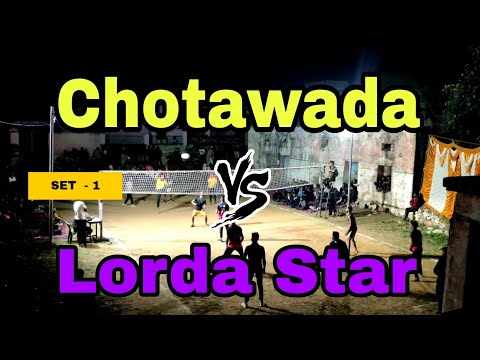 Chotawada VS Lorda star || Set-1 || Asoda Open Tournament|| Direct Volleyball