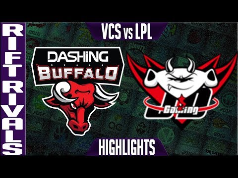 DBL vs JDG Highlights | Rift Rivals 2019  VCS vs LPL Groups Day 1 | Dashing Buffalo vs JD Gaming