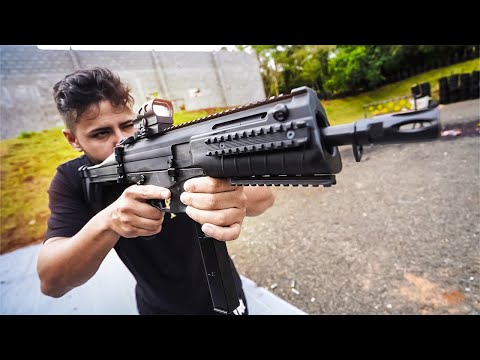 VOU COMPRAR ESSA NOVA METRALHADORA  😮* ARMA REAL*