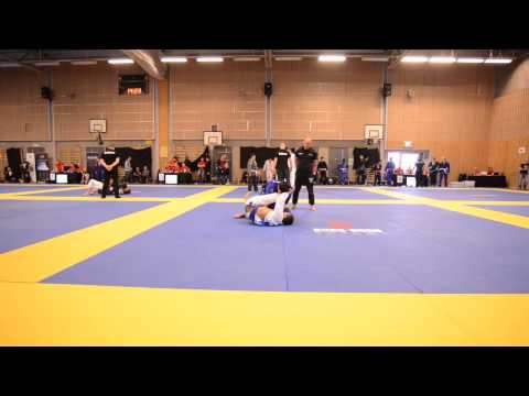 Alexander Baffoun vs Tarik Hopstock, Blue Open +76 kg Adult, Nordic BJJ Open 2015