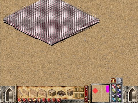 Stronghold Crusader  1000 Knights vs 5000 CrossBow