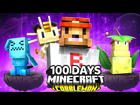 I Spent 100 Days as TEAM ROCKET Pokémon Minecraft VS. my Rival! (Duos Cobblemon)