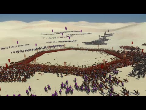 1.800 SPARTAN HOPLITES vs 15.000 ELITE HORSEMEN - Total War ROME REMASTERED