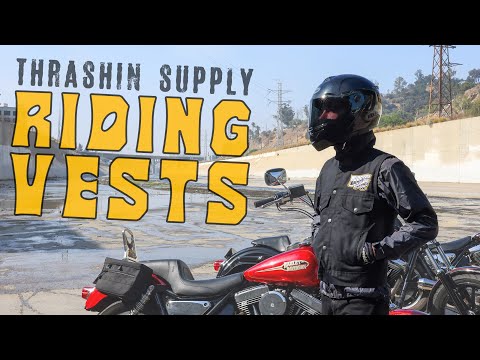 Thrashin Supply Woodstock & Nightrider Riding Vests