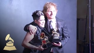 Ed Sheeran | Backstage Photoshoot | 58th GRAMMYs