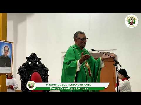 SANTA MISA CON EL PADRE ILDEFONSO MEJIA DESDE ERANDIQUE LEMPIRA, HONDURAS. 1 DE FEBRERO DEL 2026.