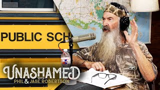 Phil Does Not Recommend Public School for ANYONE &amp; the Verse That Reminds Jase of Uncle Si | Ep 461