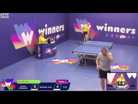 Winners League 22.10.21 Lyman Oleksandr - Rudenko Ivan 19:30