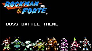 Cover art for Rockman & Forte FC Boss Battle