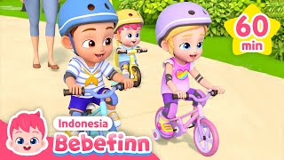 Download lagu Kiri-kanan! Ayo Naik Sepeda! | Kumpulan Lagu Anak | Bebefinn Bahasa Indonesia mp3