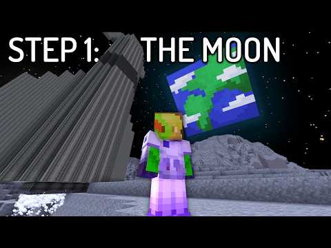 How I Colonized the ENTIRE Solar System in Minecraft