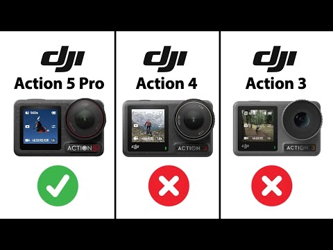 Dji Action 5 Pro Vs Dji Action 4 Vs Dji Action 3 | Comparison