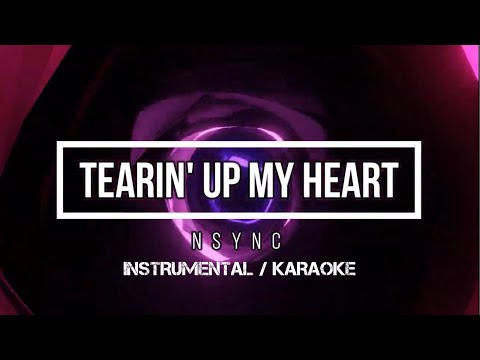 NSYNC - Tearin' Up My Heart | Karaoke (instrumental w/ back vocals)