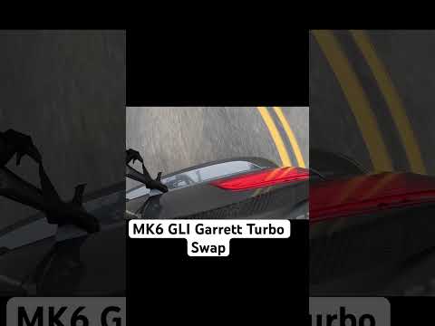 MK6 GLI Big Turbo GoPro Exhaust Clip Insane #shorts
