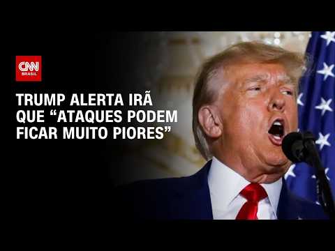 Guerra no Oriente Médio: Trump alerta Irã que “ataques podem ficar muito piores” | CNN PRIME TIME