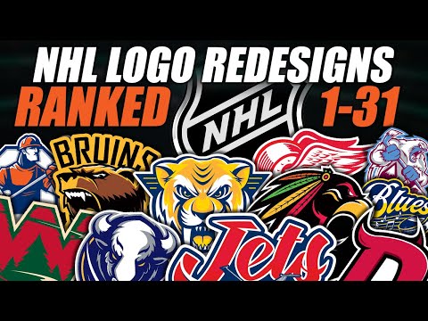 NHL Logo Re-designs Ranked 1-31!