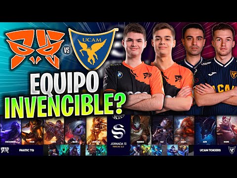 ES INVENCIBLE ESTE FNATIC? O PERDERÁN HOY? | FNC TQ vs UCAM RESUMEN SUPERLIGA ESPAÑOL LVP