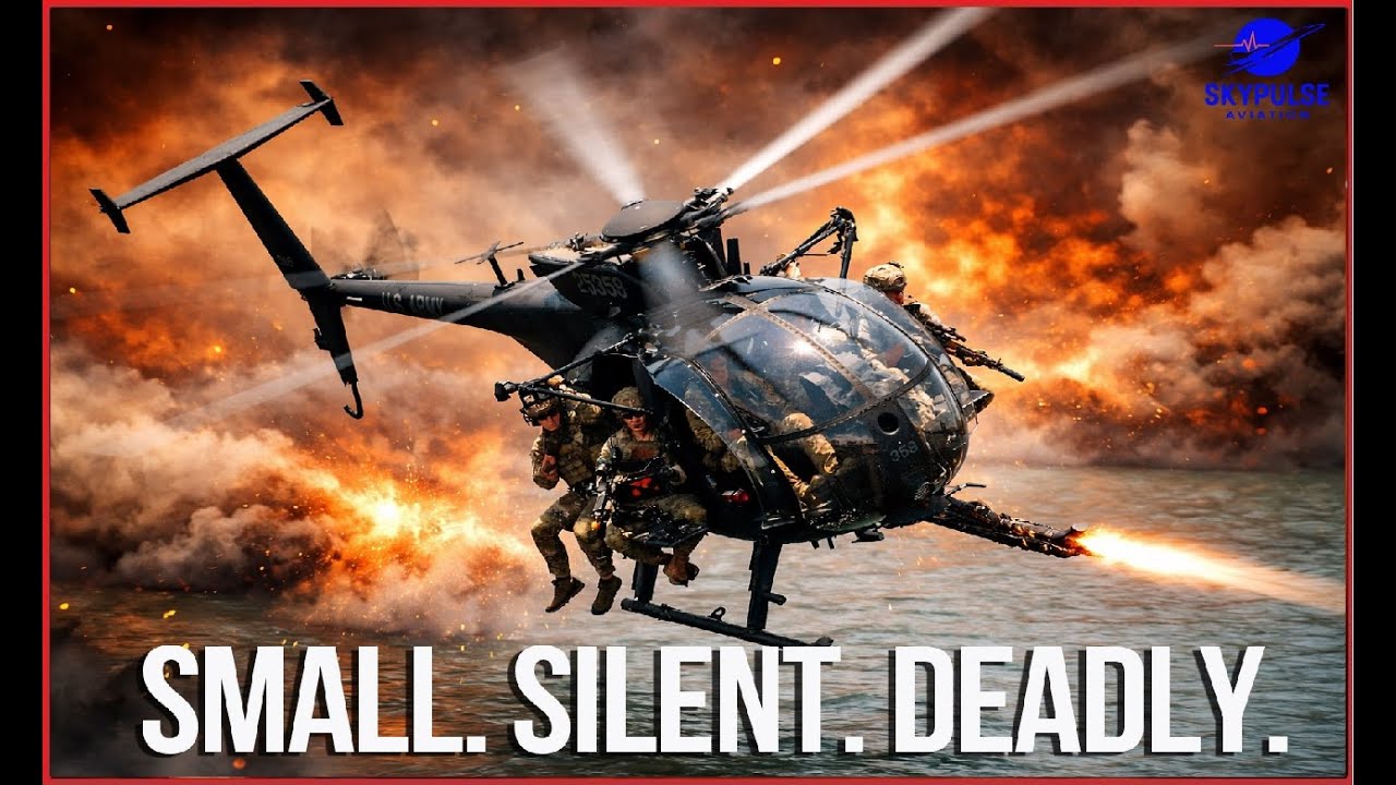 The MH-6 Little Bird: The Tiny Helicopter Behind America’s Most Secret Missions