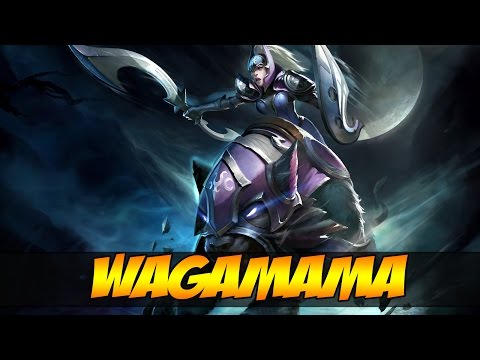 Wagamama 7600 MMR PLays Luna vol 1 - Dota 2