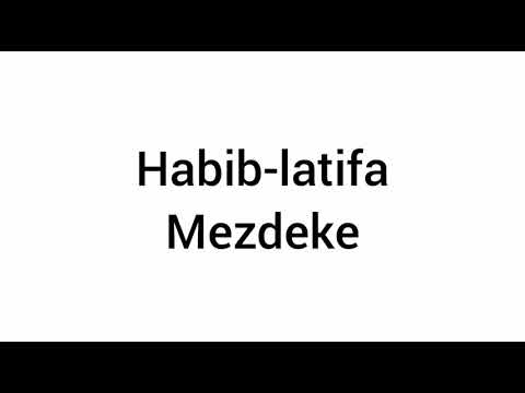 Habib.mezdeke