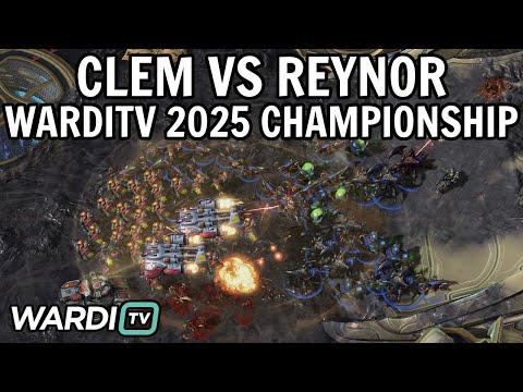 Clem vs Reynor (TvZ) - TOP 4 WardiTV 2025 Championship [StarCraft 2]