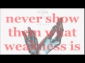 Nerve Endings Lyrics: Too Close To Touch 
