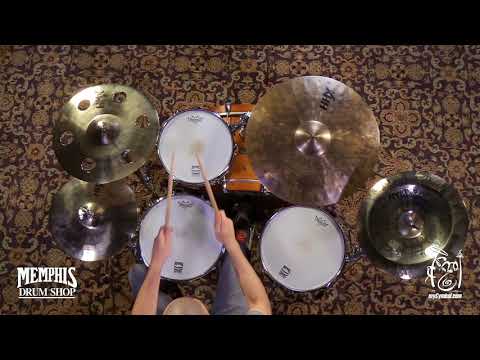 Sabian 16" HHX Evolution O-Zone Crash Cymbal - Brilliant - 874g (11600XEB-1080317J)