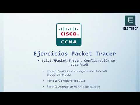 6.2.1.7 Packet Tracer: configuración de redes VLAN